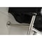 Fauceture VPB136K6ST Imperial Console Sink Basin W/Stainless Steel Leg, Blk/Nkl VPB136K6ST - alternate 6